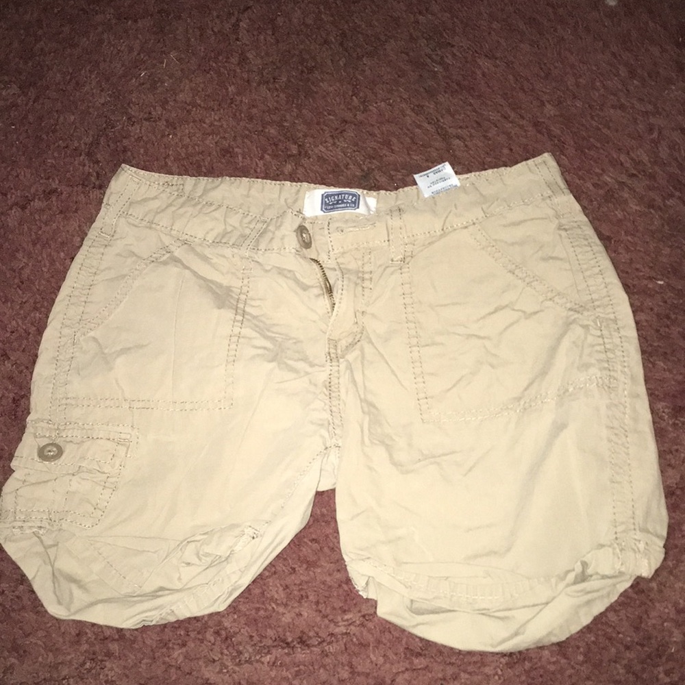 Tan shorts